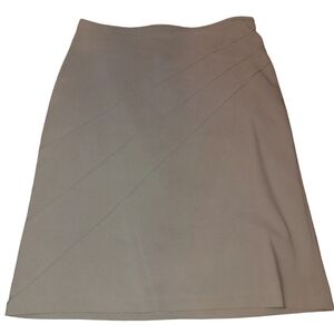 Fairweather Studio Tan A Line Skirt 10